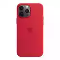 Etui Apple Silicone Case Do Iphone 13 Pro Max Czerwony