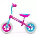 Rowerek Biegowy Milly Mally Dragon Air Candy Różowo-Niebieski