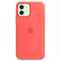 Etui Apple Silicone Case Do Iphone 12 Mini Różowy Cytrus