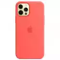 Etui Apple Silicone Case Do Iphone 12 Pro Max Różowy Cytrus