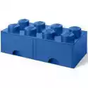 Lego Pojemnik Na Lego Z Szufladkami Brick 8 Niebieski 40061731