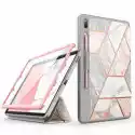 Supcase Etui Na Galaxy Tab S7 Fe 5G T730/t736B Supcase Cosmo Marble