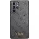 Etui Guess 4G Hard Case Do Samsung Galaxy S22 Ultra Szary