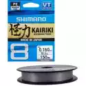 Shimano Plecionka Shimano Kairiki 8 0.16 Mm / 150 M Szary