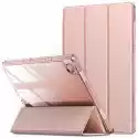 Infiland Etui Na Galaxy Tab A8 X200/x205 Infiland Rugged Crystal Różowe Z