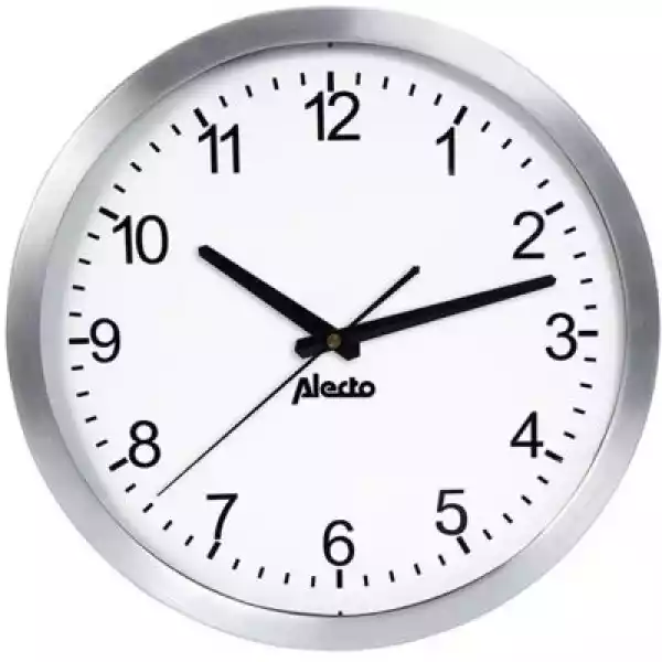 Zegar Alecto Ak-10 Srebrny