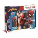 Clementoni  Puzzle Maxi 24 El. Supercolor. Spider-Man Clementoni