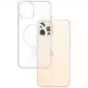 3Mk Etui 3Mk Mag Case Do Apple Iphone 12/12 Pro Przezroczysty