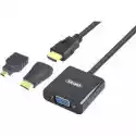 Unitek Adapter Vga - Micro Hdmi/mini Hdmi Unitek 0.2 M
