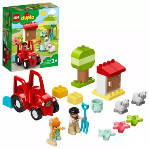 Lego Duplo Traktor I Zwierzęta Gospodarskie 10950
