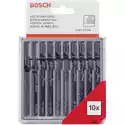 Zestaw Brzeszczotów Bosch 2607010146 (10 Szt.)