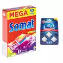 Somat Tabletki Do Zmywarek Somat All In 1 Lemon & Lime 80 Szt. + K