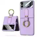 Tech-Protect Etui Tech-Protect Icon Ring Do Samsung Galaxy Z Flip 4 Fioletowy