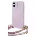 Etui Tech-Protect Icon Chain Do Apple Iphone 12 Fioletowy