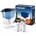 Dzbanek Filtrujący Aquaphor Ideal Niebieski + 3 Wkłady B100-15