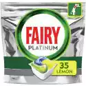 Fairy Kapsułki Do Zmywarek Fairy Platinum Lemon 35 Szt.