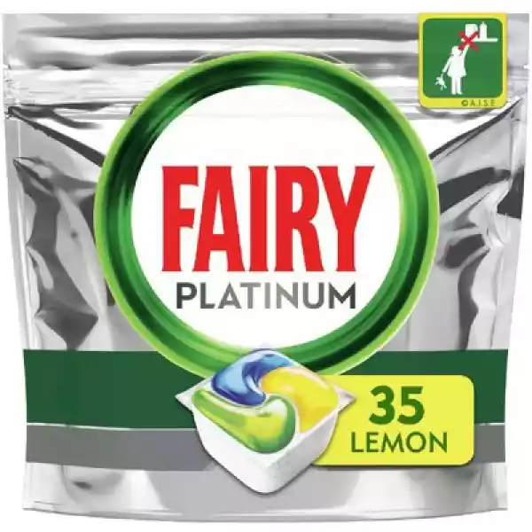 Kapsułki Do Zmywarek Fairy Platinum Lemon 35 Szt.