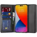 Etui Tech-Protect Wallet Do Apple Iphone 14 Pro Czarny