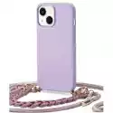 Etui Tech-Protect Icon Chain Do Apple Iphone 14 Fioletowy