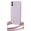 Etui Tech-Protect Icon Chain Do Apple Iphone 11 Fioletowy