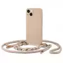 Etui Tech-Protect Icon Chain Do Apple Iphone 13 Beżowy