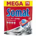 Somat Tabletki Do Zmywarek Somat All In 1 Extra 76 Szt.