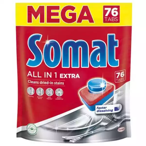Tabletki Do Zmywarek Somat All In 1 Extra 76 Szt.