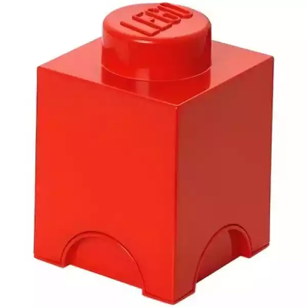 Pojemnik Na Lego Klocek Brick 1 Czerwony 40011730