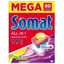 Somat Tabletki Do Zmywarek Somat All In 1 Lemon & Lime 80 Szt.