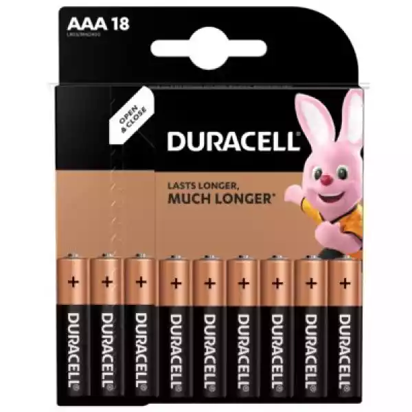 Baterie Aaa Lr3 Duracell Basic (18 Szt.)