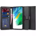 Etui Tech-Protect Wallet Do Samsung Galaxy S21 Fe Czarny