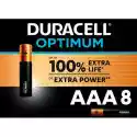 Duracell Baterie Aaa Lr03 Duracell Optimum (8 Szt.)