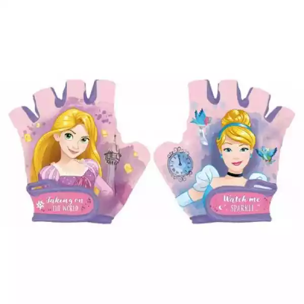 Rękawiczki Rowerowe Disney Księżniczki (Rozmiar S)