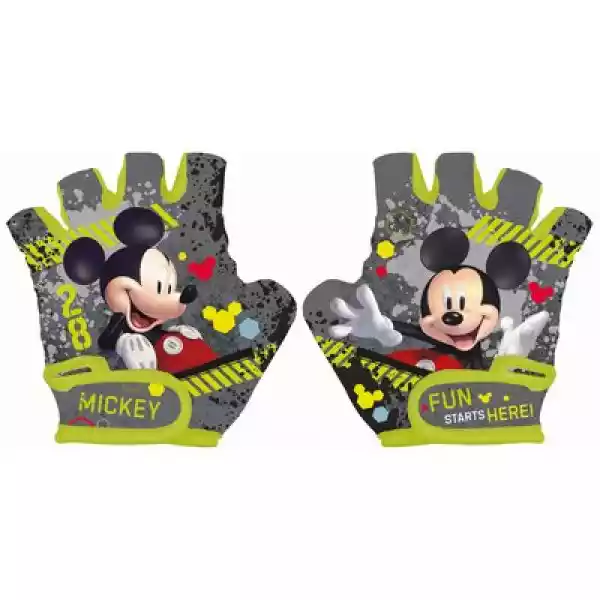 Rękawiczki Rowerowe Disney Myszka Mickey (Rozmiar S)