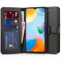 Etui Tech-Protect Wallet Do Xiaomi Redmi 10C Czarny
