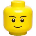 Lego Pojemnik Na Lego Mini Głowa Chłopiec Żółty 40331724
