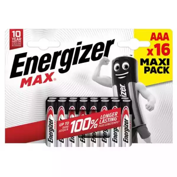 Baterie Aaa Lr03 Energizer Max (16 Szt.)