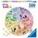  Puzzle 2D 500 El. Paleta Kolorów Zwierzeta 17172 Ravensburger