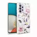 Tech-Protect Etui Tech-Protect Floral Do Samsung Galaxy A53 5G Biały