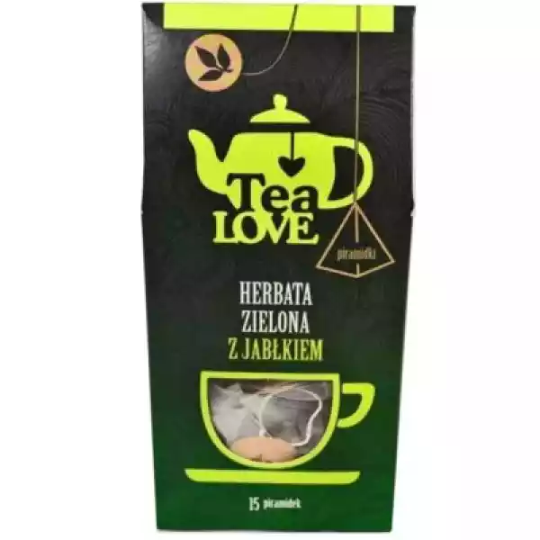 Herbata Tea Love Zielona Z Jabłkiem (15 Sztuk)