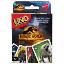 Mattel Gra Karciana Mattel Uno Jurassic World 3 Gxd72