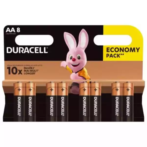 Baterie Aa Lr6 Duracell Basic (8 Szt.)