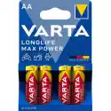 Varta Baterie Aa Lr6 Varta Longlife Max Power (4 Szt.)