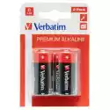 Verbatim Baterie C Lr14 Verbatim Premium Alkaline (2 Szt.)