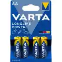 Baterie Aa Lr6 Varta Longlife Power (4 Szt.)