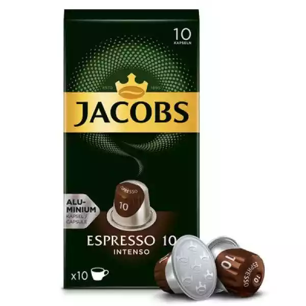Kapsułki Jacobs Espresso Intenso 10