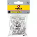 Topex Nity Aluminiowe Topex 43E509 4.8 X 28 Mm (50 Sztuk)