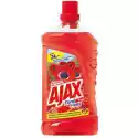 Ajax Płyn Do Mycia Podłóg Ajax Floral Fiesta Czerwone Kwiaty 1000 Ml
