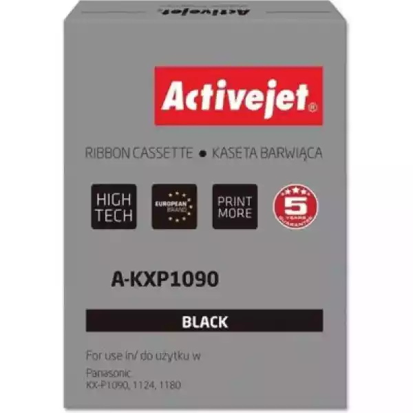 Kaseta Barwiąca Activejet A-Kxp1090 Czarny