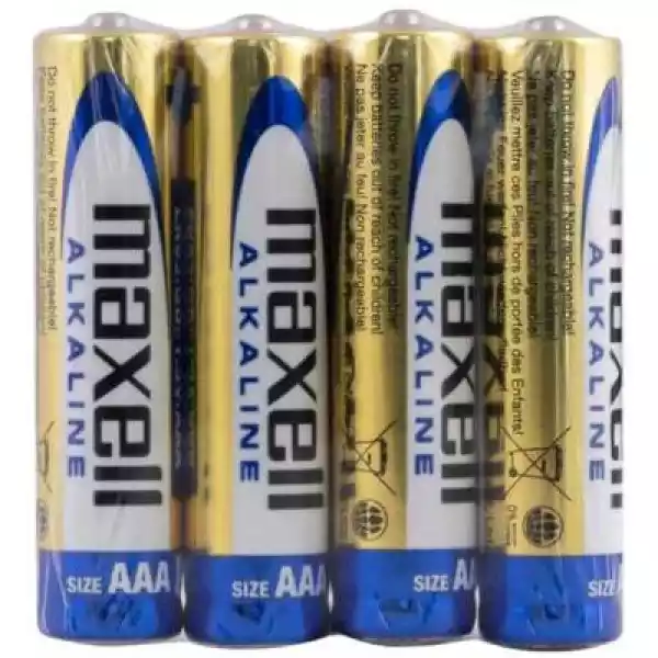 Baterie Aaa Lr03 Maxell Alkaline (4 Szt.)